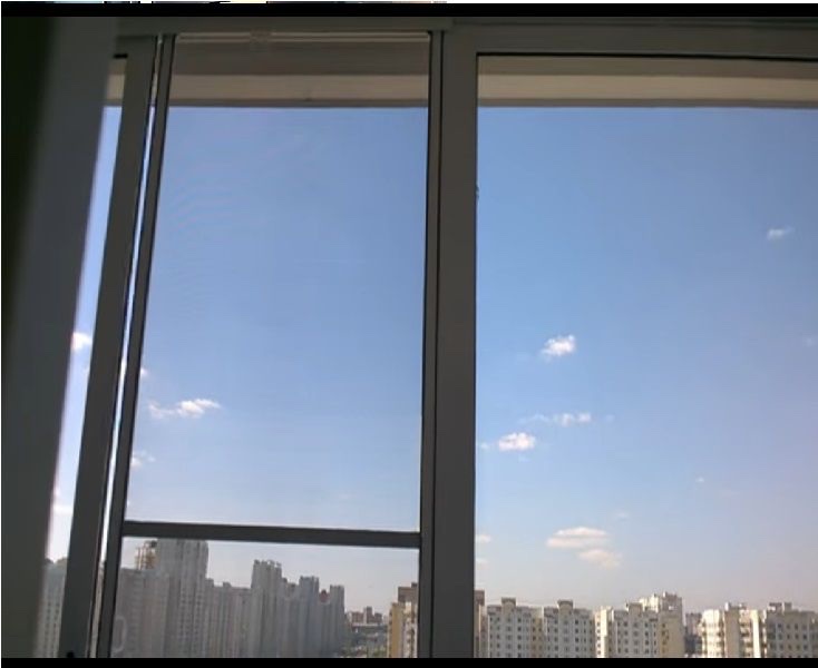 Рамочная москитная сетка на окно в Чакви